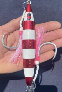 NEW 500g Red Crab Bomb BLUEFIN TUNA KNIFE JIGS - Heavy Slow Pitch Flat Fall 海外 即決