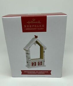 Hallmark 2022 KOC Countdown Christmas Ornament Hanger Keepsake Member Club New 海外 即決