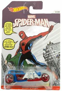 Lot of 2 Hot Wheels Marvel Spider-Man, Street Creeper, ICandy Green Goblin 2013 海外 即決