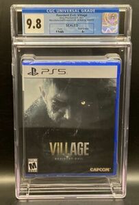 Resident Evil Village PlayStation 5 PS5 CGC Graded 9.8 A+ Factory Sealed Game 海外 即決