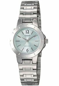 Casio Japanese Quartz Movement Women's Silver 25mm Watch LTP-1177A-3ADF 海外 即決