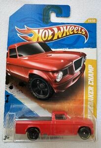 2010 Hot Wheels 2011 NEW MODELS '63 STUDEBAKER CHAMP 29/50 Red NIP 海外 即決