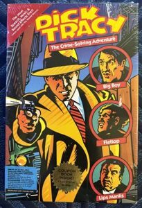 Disney's Dick Tracy Crime Solving Adventure PC DOS Game 5.25 Disks 1991 Vintage 海外 即決
