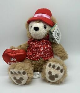 Disney Duffy the Disney Bear Valentine Be Mine Plush New with Tag 海外 即決