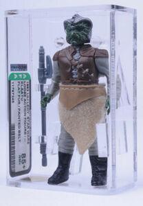 Star Wars Vintage Lili Ledy Klaatu Flat Fur/Painted Belt Loose AFA 85+ No COO 海外 即決