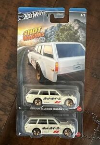 Hot Wheels Hot Wagons Datsun Bluebird Wagon 510 Lot Of 2 海外 即決