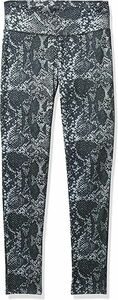 Zubaz Women's Standard Zebra Leggings - Medium Black Gray 海外 即決