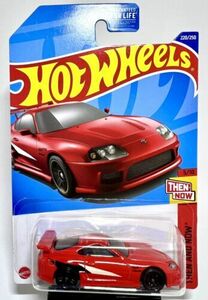 Hot Wheels 2022 HW Then And Now 5/10 Red Toyota Supra 海外 即決