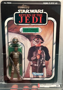 AFA 85 Star Wars 1983 ROTJ Lando Skiff 65- Back B (C80 B85 F85) Clear Case Fresh 海外 即決