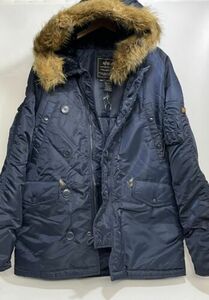 Alpha Industries Parka Mens Extreme Cold Weather Type N-3B Military Style Medium 海外 即決