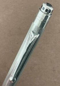 Eversharp Coronet Silver Plated Mechanical Pencil ~ Deco ~ Working 海外 即決