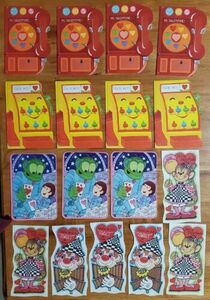 Vintage Valentine Card Lot Hallmark E. Rosen USA Knock-knock Holly Hobbie Alien 海外 即決