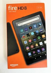 Amazon Fire HD 8 (10th Generation) 32GB, Wi-Fi, 8in - Black 海外 即決