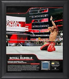 Shinsuke Nakamura World Wrestling Entertainment Framed 15" x 17 海外 即決