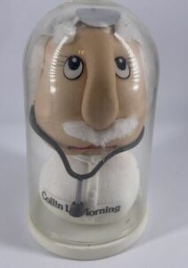 Russ Preserved Person Collin D. Morning Cloth Doll Domed Case Doctor Gift Weirdo 海外 即決
