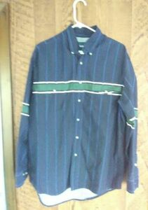 Vintage 90s Men’s 16 1/2-35 WRANGLER Cowboy Striped Shirt Multi Color 海外 即決