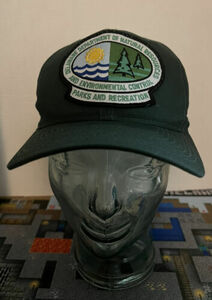 Delaware Dept Natural Resources Enviro Control Parks Rec Patch Hat Adjustable 海外 即決