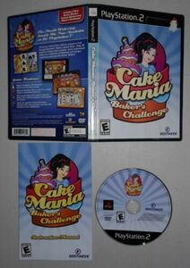 Cake Mania Bakers Challenge (PlayStation 2) Complete w. Manual SHIPS FREE!!! 海外 即決