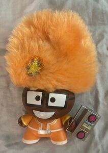 Kidrobot Dj Lance Rock 3” Dunny Yo Gabba Gabba I Am Awesome With Boombox And Hat 海外 即決