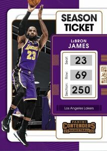 2021-22 Contenders LeBron James Season Ticket #62 (Panini Dunk Digital Card) 海外 即決