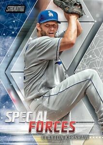 CLAYTON KERSHAW 2018 Topps Stadium Club SPECIAL FORCES JUMBO 5x7 #/49 DODGERS 海外 即決