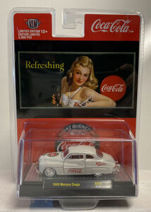 M2 Machines Coca Cola Bathing Beauties Release BB03: 1/64 1949 Mercury Coupe 海外 即決