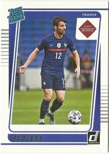 2021-22 Panini Donruss Fifa World Cup Lo Dubois Rated Rookie France #177 海外 即決