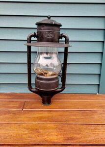 Vintage Dietz Pioneer Street Pole Lamp Lantern 海外 即決