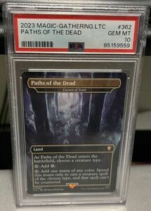 2023 Magic The Gathering MTG LTC Paths Of The Dead #362 PSA 10 GEM MINT 海外 即決