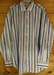 Vintage Banana Republic Men’s Button Down Long Sleeve Shirt- XL 17 1/2 34/35 海外 即決