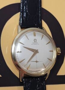 1950's Omega Automatic Bumper 17 Jewels Cal.342 Swiss Men's Watch 海外 即決