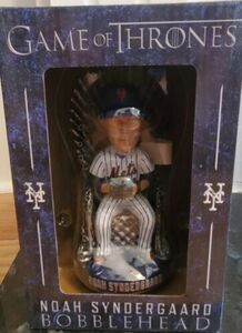 NY Mets SGA - Noah Syndergaard Game of Thrones Bobblehead #34 NIB 海外 即決