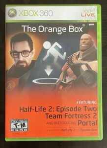 The Orange Box Half Life 2 (Xbox 360, 2007) Complete CIB (Authentic, Tested) 海外 即決