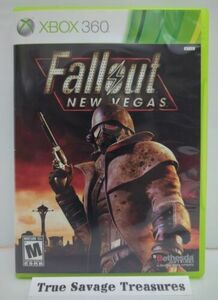 Fallout: New Vegas (Microsoft Xbox 360, 2010) CIB, Original Label 海外 即決