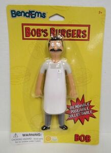 Sunny Days Bob's Burgers Bend-Ems BOB Bendable Action Figure Fox TV 海外 即決