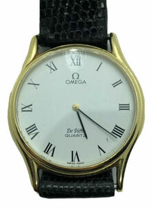 OMEGA DeVille Thin Elegant Swiss Men’s Vintage Watch Quarts Movement!! 海外 即決