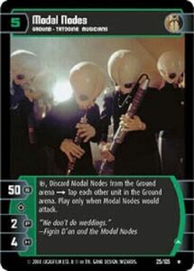 STAR WARS TCG WOTC ROGUES & SCOUNDRELS MODAL NODES (A) 25/105 FOIL GEM MINT 海外 即決