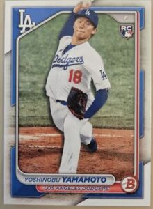 2024 Bowman Baseball Yoshinobu Yamamoto Los Angeles Dodgers RC 海外 即決