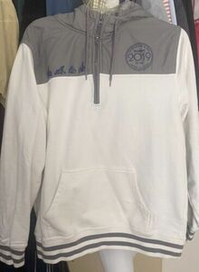 Mickey Mouse Disney Park Anaheim, California 2019 1/4 Zip Hoodie Sz S Very Nice 海外 即決