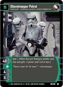 STAR WARS TCG WOTC A NEW HOPE STORMTROOPER PATROL 160/180 FOIL GEM MINT 海外 即決