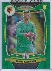 DANIEL BACHMANN 2021-22 PANINI PRIZM PREMIER LEAGUE GREEN PRIZM ROOKIE RC #D 3/5 海外 即決