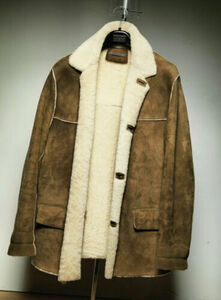 John Varvatos Lamb Shearling Jacket 海外 即決