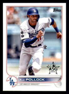 2022 Topps All Star Game Logo 608 A.J. Pollock - Los Angeles Dodgers 海外 即決