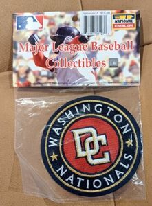 National Emblem Washington Nationals MLB Collectible Emblem Patch 4" x 4" 海外 即決