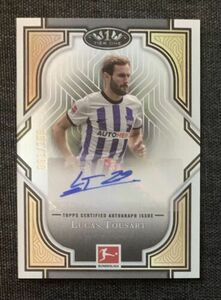 Lucas Tousart 2022-23 Topps Tier One Bundesliga Auto /120 海外 即決