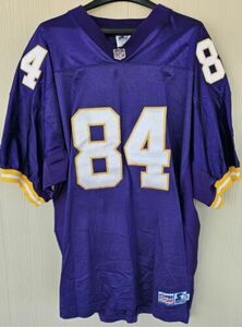 VINTAGE 1998 Randy Moss Rookie Minnesota Vikings STARTER PRO LINE Jersey 54 XXL 海外 即決