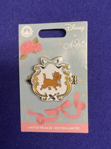 2022 Disney D23 Aristocats Marie Toulouse Berlioz TRI-Fold Hinged Pin LR NEW 海外 即決