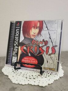 Capcom Dino Crisis with Resident Evil 3 Demo Disc (PS1 PlayStation 1) 海外 即決