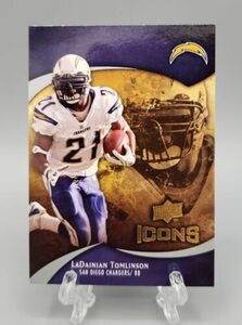 2009 Upper Deck Icons LaDainian Tomlinson Los Angeles Chargers #69 海外 即決
