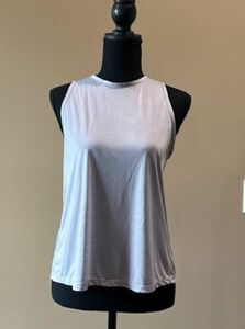 Lululemon Tank Top Womens Small Racerback Lavender Semi Loose Fit Yoga Outdoor 海外 即決